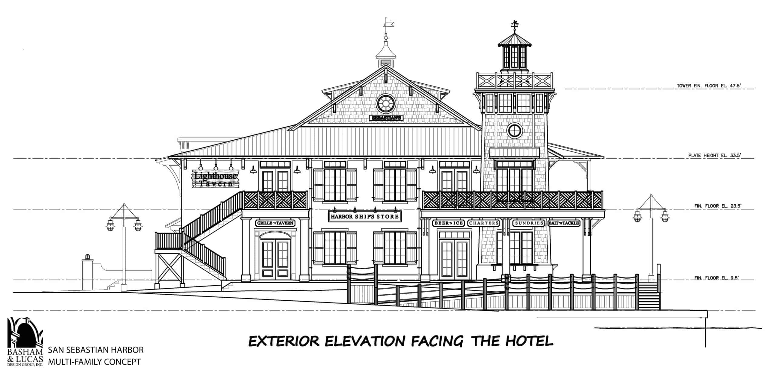 Ship Store Elevation